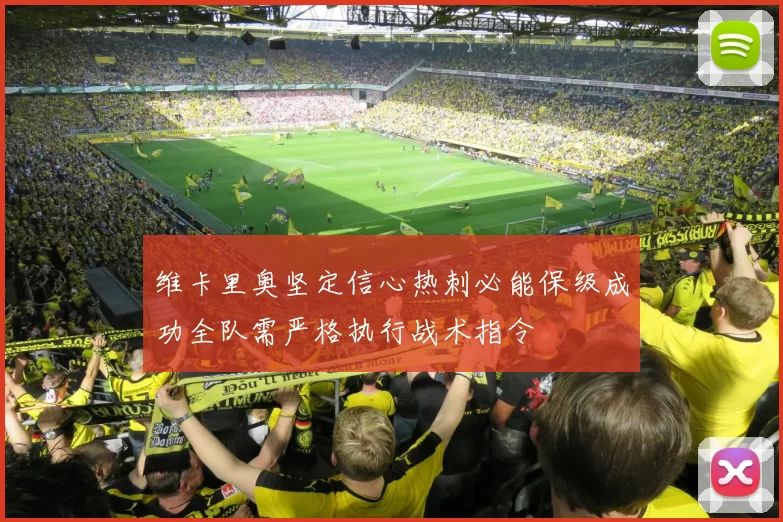 维卡里奥坚定信心热刺必能保级成功全队需严格执行战术指令